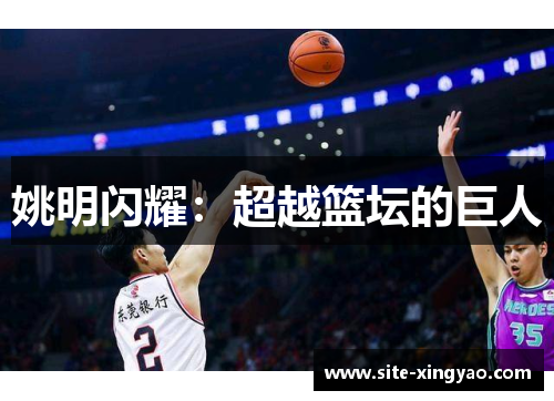 姚明闪耀:超越篮坛的巨人 姚明闪耀:超越篮坛的巨人